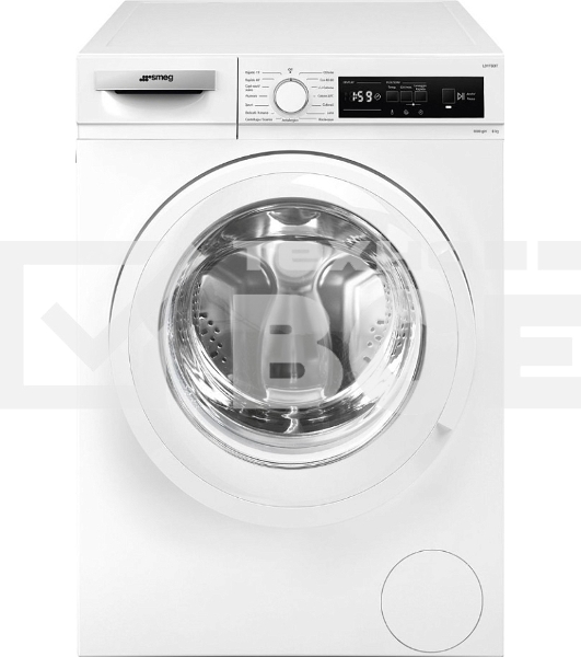 Стиральная машина SMEG LB1T80AEU  белый, загрузка фронтальная 8 кг, 1000 об/мин, класс D