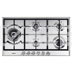 Газовая варочная панель DeLonghi NSL 590D X RUS независимая, нержавеющая сталь, фото 1