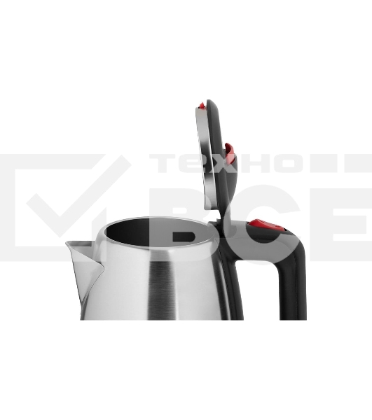 Чайник электрический Homestar HS-1003 1.8л нержавейка, черный