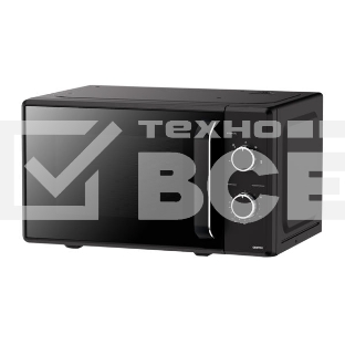 Микроволновая печь Centek CT-1550 черный, 20 л, 700 Вт, переключатели - поворотный механизм
