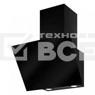Вытяжка Elikor Антрацит 60П-650-Е3Д КВ I Э-650-60-552 черный/черное стекло