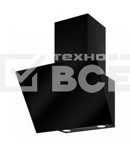 Вытяжка Elikor Антрацит 60П-650-Е3Д КВ I Э-650-60-552 черный/черное стекло