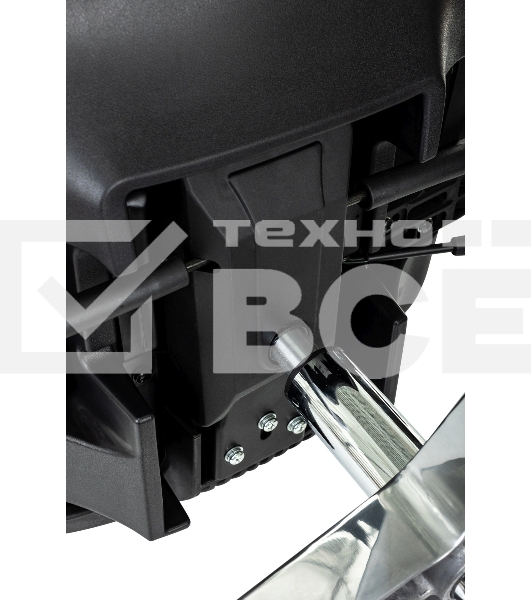 Кресло руководителя Бюрократ MC-915 черный TW-01 38-418 сетка/ткань, крестовина алюминий