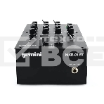 Микшерный пульт Gemini MXR-01BT 2х канальный DJ микшер с Bluetooth; 4xRCA phono/линейные входа; 1/4