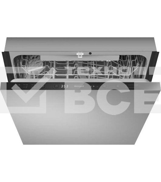 Встраиваемая посудомоечная машина Weissgauff BDW 6036 D Infolight, белый, 59.8 см, 14 компл., 49 дБ, класс A++