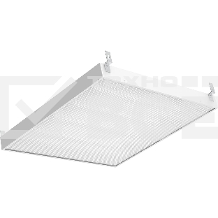 Светильник офисный Gauss MiR 35W 3500lm 5000K IP40 588x588x50мм Грильято призма планки LED