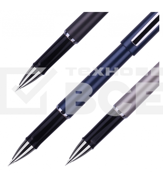 Ручка гелевая Deli S19 ассорти, d=0.5мм, черные чернила, линия 0.35мм