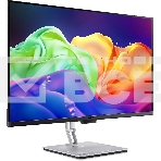 Монитор 31.5' Acer ProCreator PE320QKXsmiiphuzx QD OLED 3840x2160, 240 Гц, 0.01 мс, 16:9, 250 кд/м², 2xHDMI 2.1, DP 2.1, USB-C (90 Вт PD), USB Hub (2x USB-A), 3.5 Jack, динамики (2x5 Вт), HDR10+, FreeSync Premium Pro, серебристо-черный, фото2