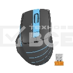 Мышь беспроводная A4Tech Fstyler FG30 серый/синий, 2000 dpi, радиоканал, USB, кнопки - 5, фото 1