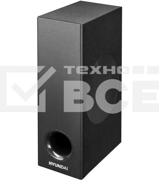 Микросистема Hyundai H-HA630 черный 150Вт FM USB BT SD/MMC/MS