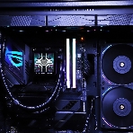 Система жидкостного охлаждения Thermalright Frozen Vision 360 V2 (360мм, LED, Black, ARGB/Fans: 3x120мм, 69CFM, 27dBA, 2150RPM/Pump height 60мм, 23dBA, 3000RPM, Rad thickness 27мм/S: 1700, 1200, 1851, 115X, 2011, 2066, AM5, AM4), фото5