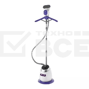 Отпариватель Kitfort КТ-990 белый/фиолетовый, 1580 Вт, 38 г/мин, 1.4 л