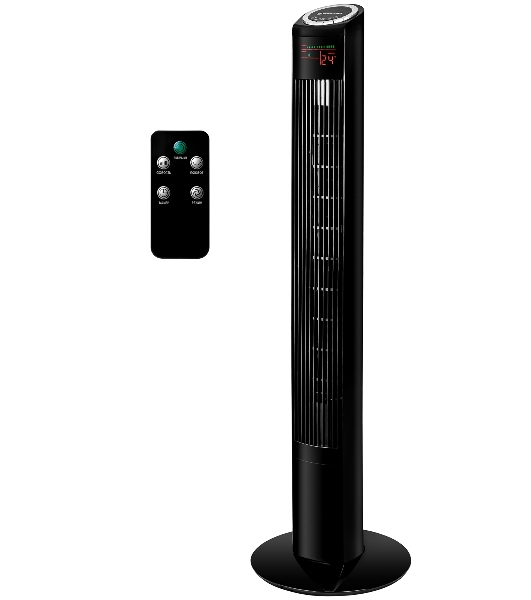 Вентилятор Brayer BR4985 черный, напольный, 50 Вт, 3 скорости