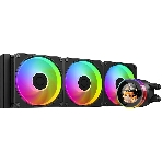 Система водяного охлаждения ID-Cooling SL360 V2 ARGB черный, алюминий/медь, 2500 об/мин, 31 дБ, 4 pin, 350 Вт, фото 1