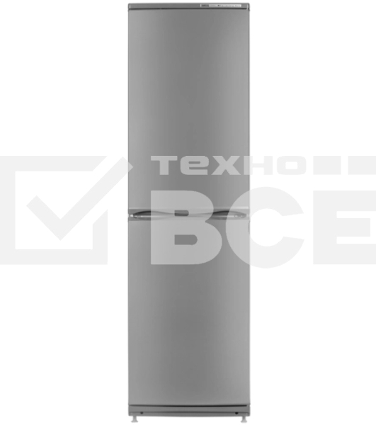 Холодильник Atlant ХМ-6025-080 серебристый двухкамерный 225/139л морозилка снизу