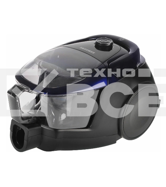 Пылесос Samsung VC18M3120VB синий, 380/1800 Вт, уборка сухая, пылесборник контейнер 2 л