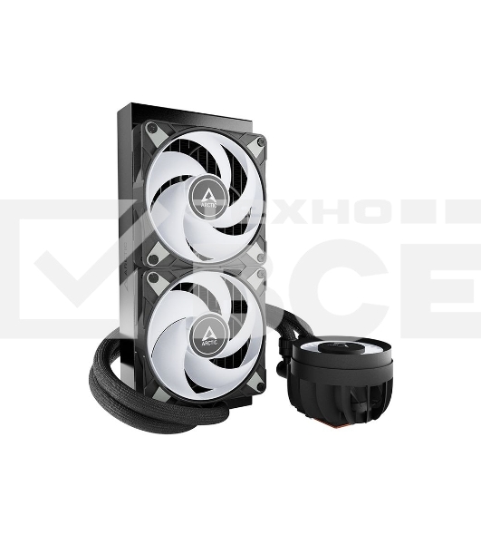 Жидкостная система охлаждения Arctic Liquid Freezer III 240 A-RGB черный, 120 мм, алюминий, 2800 об/мин, 25 дБ, 4 pin, 250 Вт