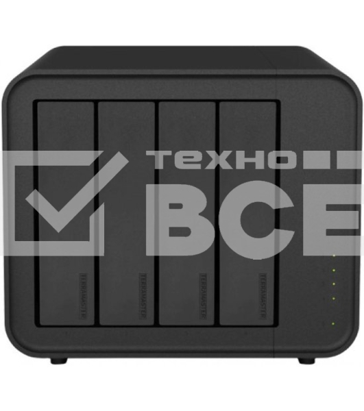 Сетевое хранилище TerraMaster D5 Hybrid DAS tower/RAID 0, 1, JBOD, SINGLE/up to (4xHDD + 4xM.2 SSD)/2xUSB3.2 Gen2/1xPS/1YW