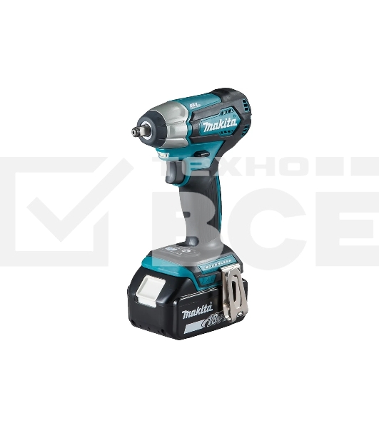 Гайковерт акк MAKITA DTW180RFE  б\щет, 18В, 2x3Ач, Li-ion, 3600у\м, 180Нм, квадрат 3\8'