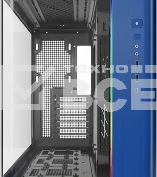 Компьютерный корпус Montech King 95 голубой без БП ATX 2xUSB3.0 1xUSB3.1 audio bott PSU