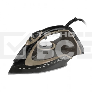 Утюг Polaris PIR-2821AK черный/золотой