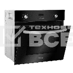 Духовой шкаф электрический Hyundai HEO 6642 BG черный, встраиваемый, фото2