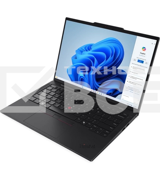 Ноутбук Lenovo ThinkPad T14s G5 черный Intel Core Ultra 7 155U/16Gb/SSD1Tb/14