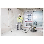 Пылесос строительный Karcher NT 40/1 Tact Te L (1.148-311.0) серый/желтый, 1380 Вт, уборка сухая/влажная, пылесборник контейнер/фильтр-мешок, 40 л, фото4