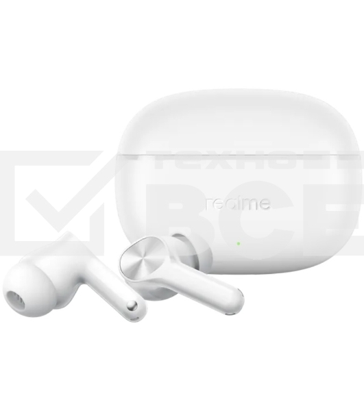 Гарнитура внутриканальные Realme Buds T200x белый беспроводные bluetooth в ушной раковине (6941764461710)