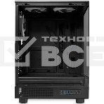 Компьютерный корпус HSPD F510, Panoramic Mid Tower, черный, TG, 0.5 SPCC, 3x120мм ARGb ATX, mATX, mITX 180/280/160мм 1x2.5', 1x3.5', 7xPCI 2xUSB-A 3.0 356x218x467мм, фото7