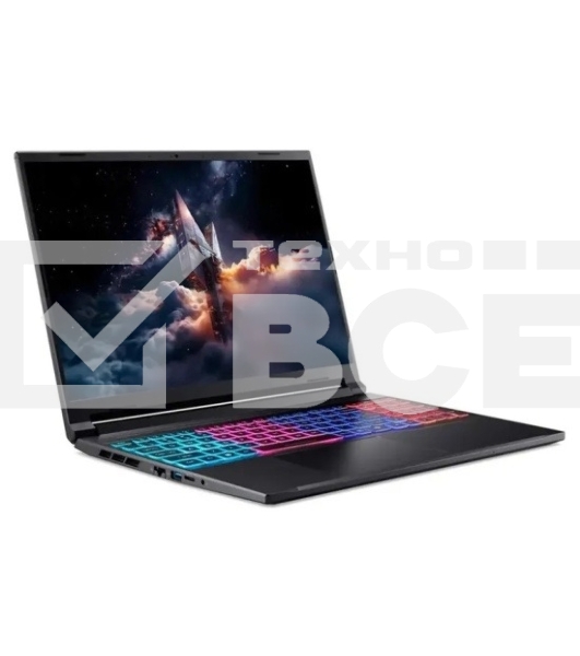 Ноутбук Acer Aspire Nitro V165AI ANV16S-41-R570 16'(2560x1600 (матовый) IPS)/AMD Ryzen 7 260(3.8Ghz)/32Gb/1024PCISSD Gb/noDVD/Ext:NVIDIA GeForce RTX 5060(8192Mb)/Cam/BT/WiFi/76WHr/war 1y/2.1kg/Silver/NoOS