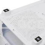 Компьютерный корпус HSPD M510, Mesh Mid Tower, белый, TG, 0.5 SPCC, 4x120мм ARGb ATX, mATX, mITX 180/280/160мм 1x2.5