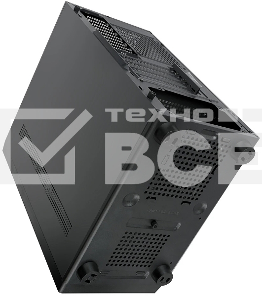 Компьютерный корпус Ginzzu CL406 mATX FAN 3*12 FRGb (12RR4)