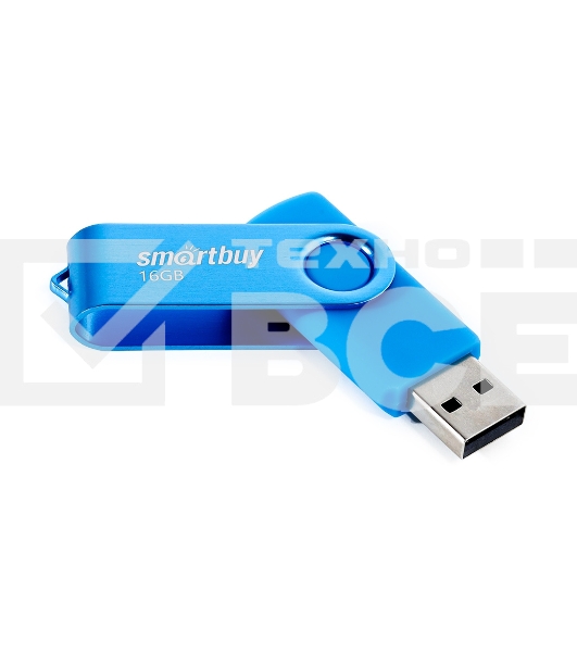 Флешка USB Smartbuy (SB016 Gb2TWB) UFD 2.0 016 Gb Twist синий