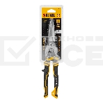 Ножницы по металлу Denzel, 315мм, прямой проходной рез,сталь-CrMo, трехкомп.рук-ки, фото2