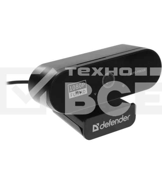 Веб-камера Defender G-lens 2580 черный (2МП, FullHD 1080p, MIC, 86,1°)