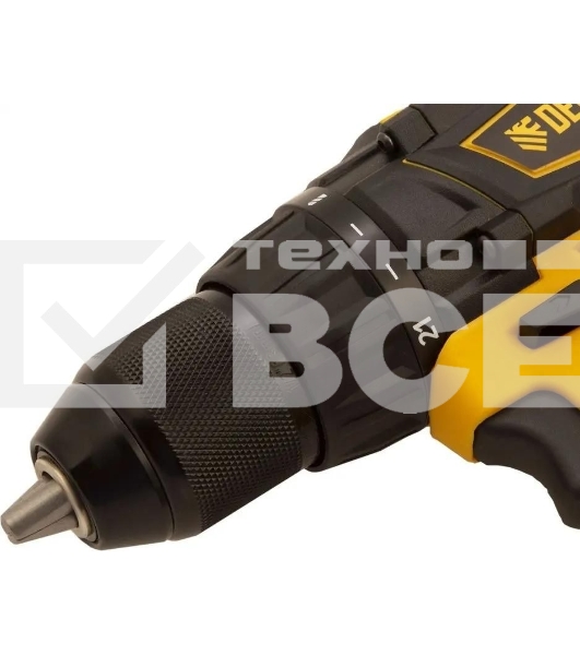 Дрель-шуруповерт аккумуляторная Denzel BLDL-IB-18-02, 18В, 2 АКБ, Кейс