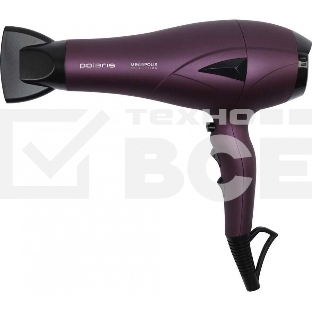 Фен Polaris PHD2010Ti фиолетовый 2100Вт