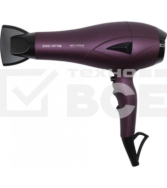 Фен Polaris PHD2010Ti фиолетовый 2100Вт