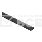 Термоусаживаемая трубка ТУТк с клеевым слоем нг 24/8 черная в отрезках по 1м EKF PROxima, фото 1