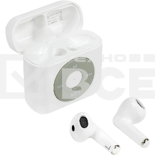 Гарнитура вкладыши Hiper TWS MP3 HDX15 белый беспроводные bluetooth в ушной раковине (HTW-HDX15)