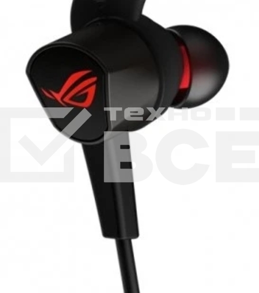 Гарнитура ASUS ROG Cetra II Core чёрный, проводная, mini jack 3.5 мм, вставные