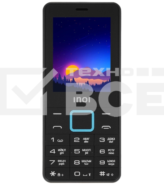 Мобильный телефон INOI 241 черный