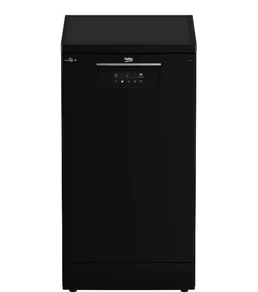 Посудомоечная машина Beko BDFS15020B, черная, 44.8 см, 10 компл., 49 дБ, класс A