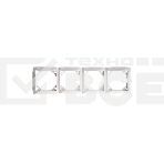 Рамка 4-м Дуэт бел. SchE WDE000104, фото2