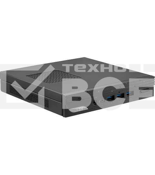 Мини ПК MSI Pro DP10 12M Mini Core i7-1255U, 16Gb (8*2) DDR4 SO-DIMM, 1TB SSD M.2, Intel UHD Graphics 730, noDVD, WiFi, BT, 120W, VESA, VGA, noOS, 1y war-ty