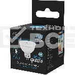 Лампа светодиодная Gauss 101505307 7Вт цок.:GU5.3 рефлек. 150B св.свеч.бел.хол. MR16 (упак.:10шт), фото4