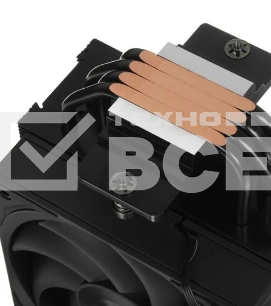 Устройство охлаждения (кулер) PcCooler RZ400 V2 Soc-AM5/AM4/1200/1700/1851 черный 4-pin 32dB Al+Cu 240W Ret (RZ400V2-BKNWNX-GL)