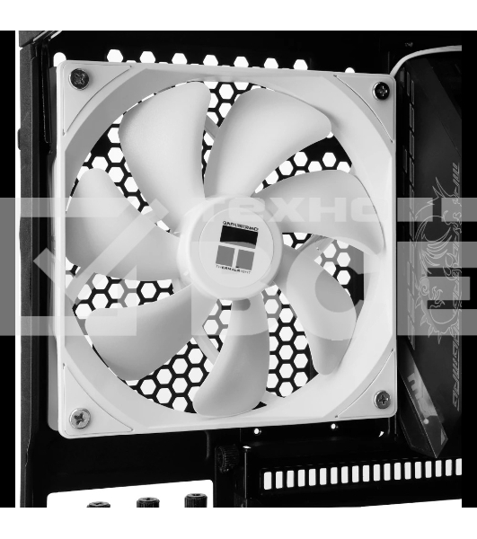 Кулер для корпуса Thermalright TL-C14CW белый (140x140x25mm, 4-pin PWM, 75.8CFM, 26.4dBA, 1500RPM)
