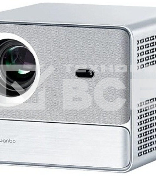 Проектор Wanbo DaVinci 1 серебристый (LCD, 1920x1080, 600Lm, 3000:1, Android 9.0, 2+32GB, HDMI, 2xUSB, Wi-Fi, BT) (6970885350498)